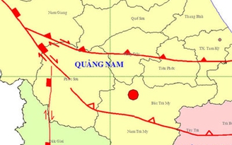 Động đất 4,7 độ Richter rung chuyển Bắc Trà My